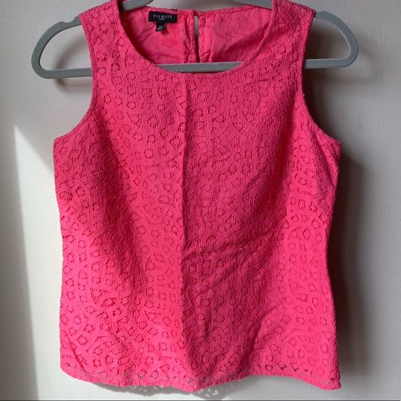 Talbots Tops - Talbots lace tank
